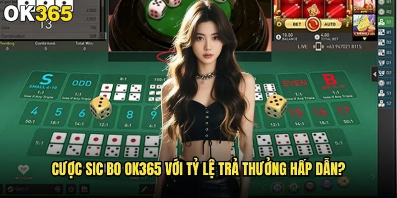 Cược Sic Bo như thế nào để có tỷ lệ thắng cao nhất tại ok365? 2 Cược Sic Bo ok365 với tỷ lệ trả thưởng hấp dẫn?