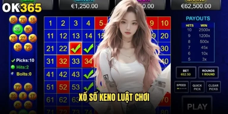 Xổ số Keno luật chơi tại ok365 có phức tạp không? 1 Xổ số Keno luật chơi