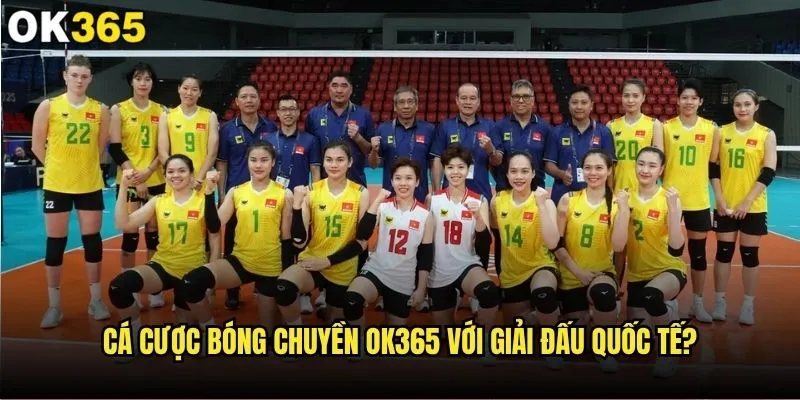 Cá cược bóng chuyền có phải cơ hội vàng tại ok365? 2 Cá cược bóng chuyền ok365 với giải đấu quốc tế?